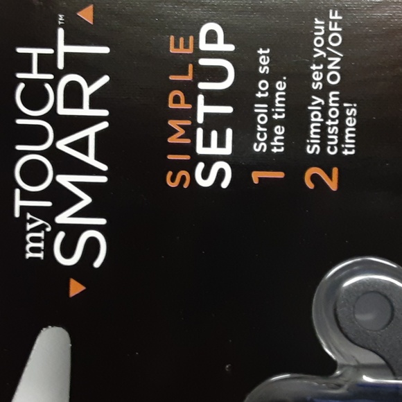 myTouchSmart Indoor/Outdoor Plug-In Digital Timer Black - Picture 5 of 8